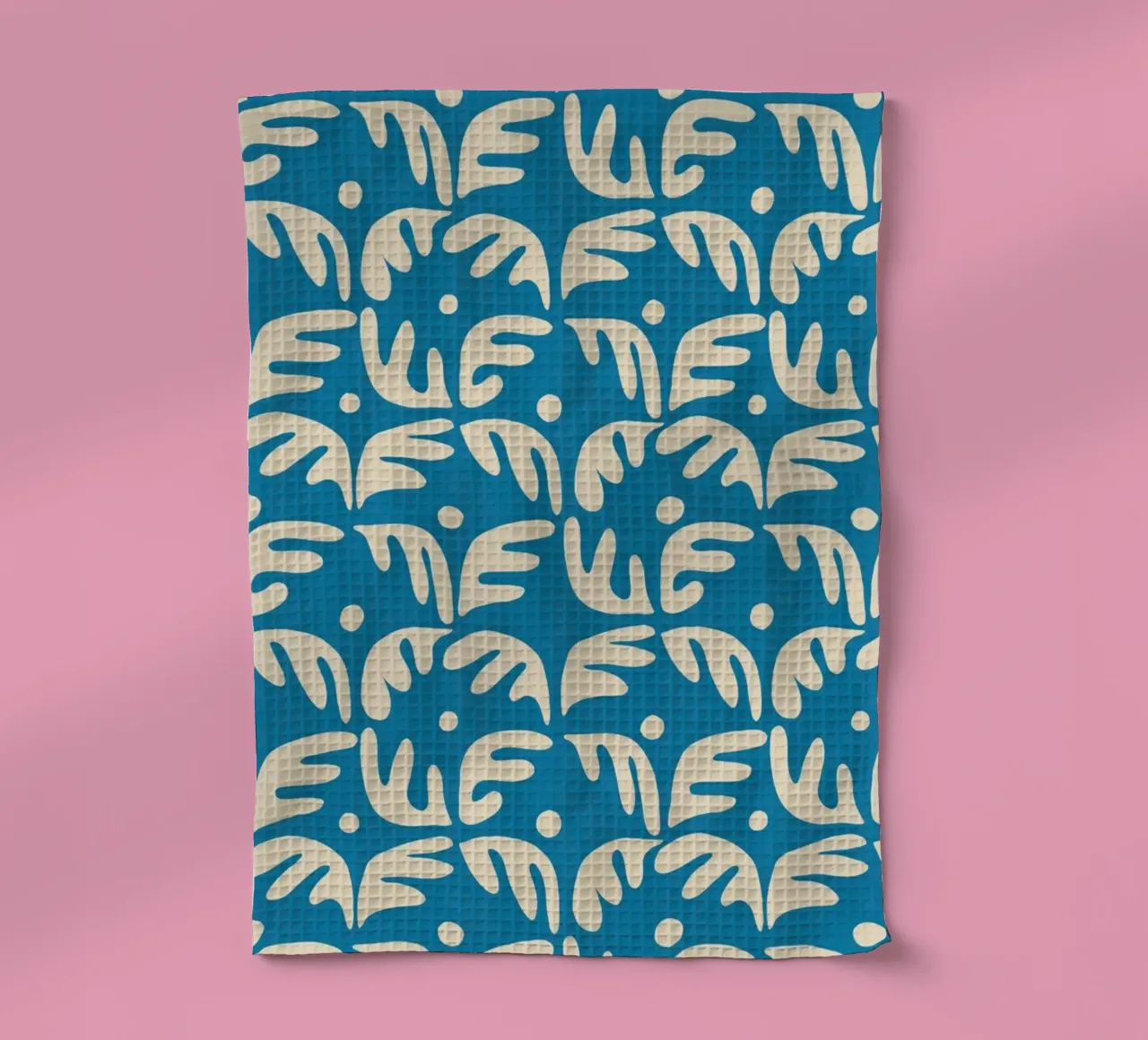 Cyano Pattern No 04 torchon de treechild