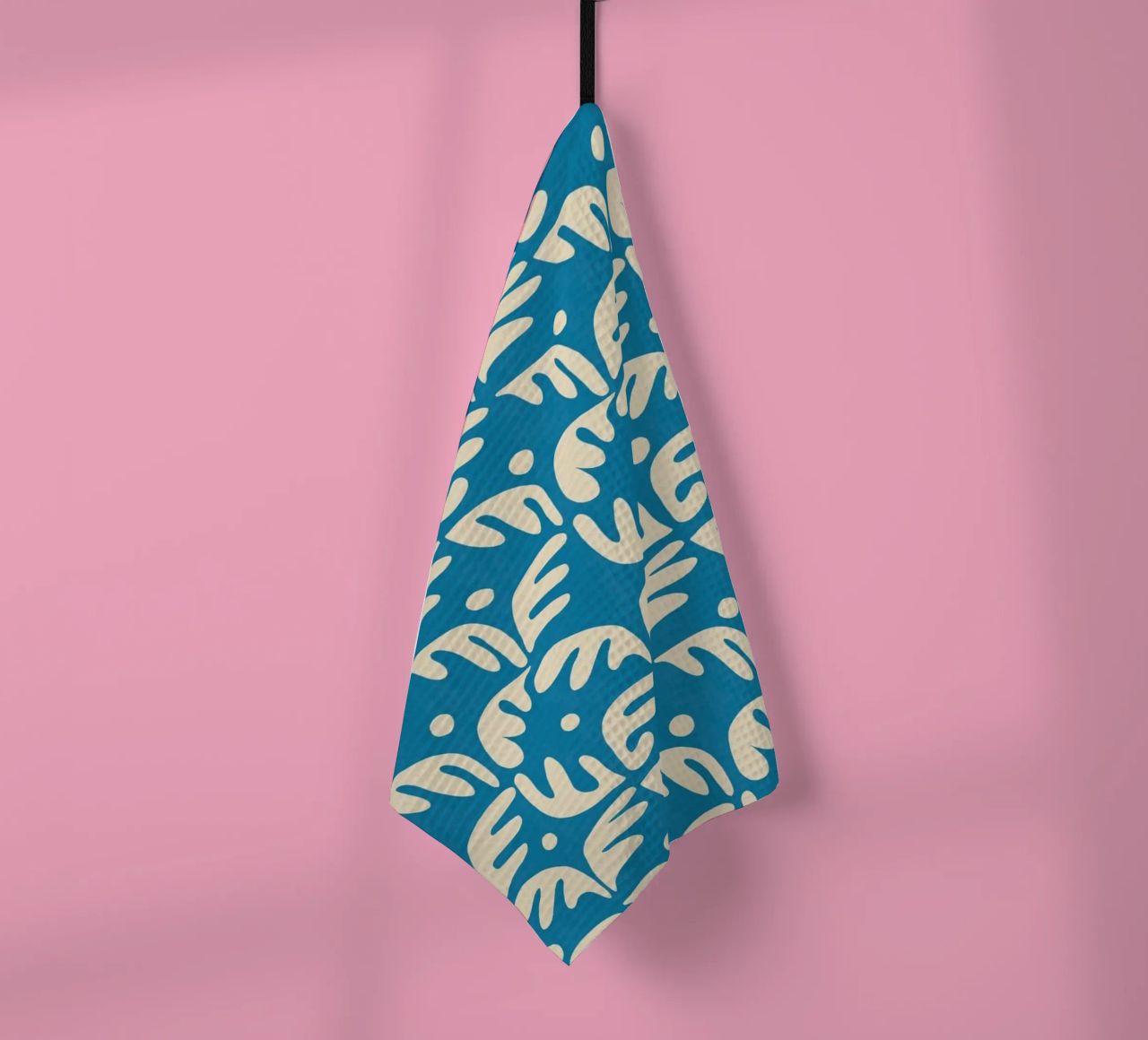Cyano Pattern No 04 canovaccio da cucina da treechild