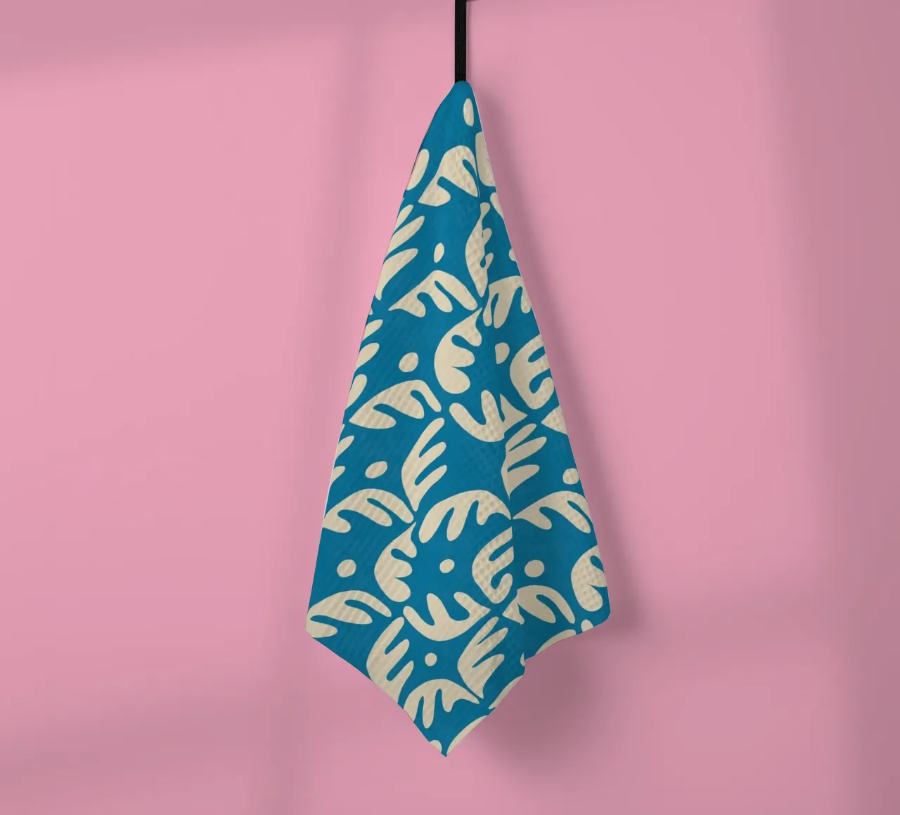 Cyano Pattern No 04 canovaccio da cucina da treechild
