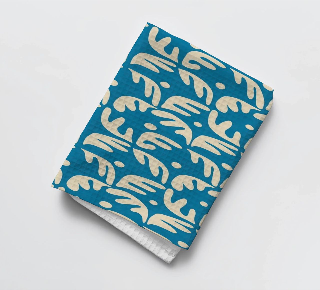Cyano Pattern No 04 canovaccio da cucina da treechild