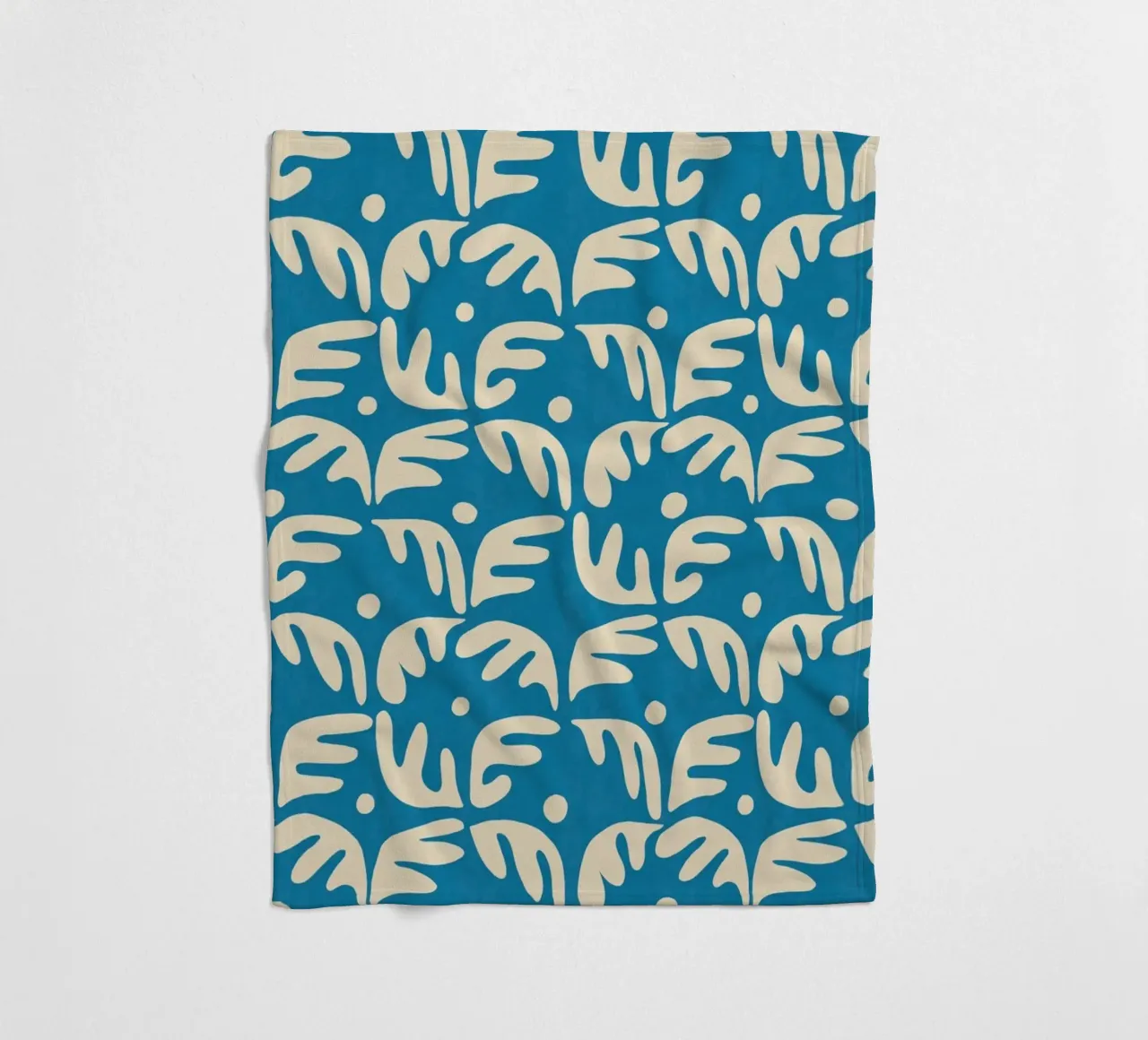 Cyano Pattern No 04 fleecedeken van treechild