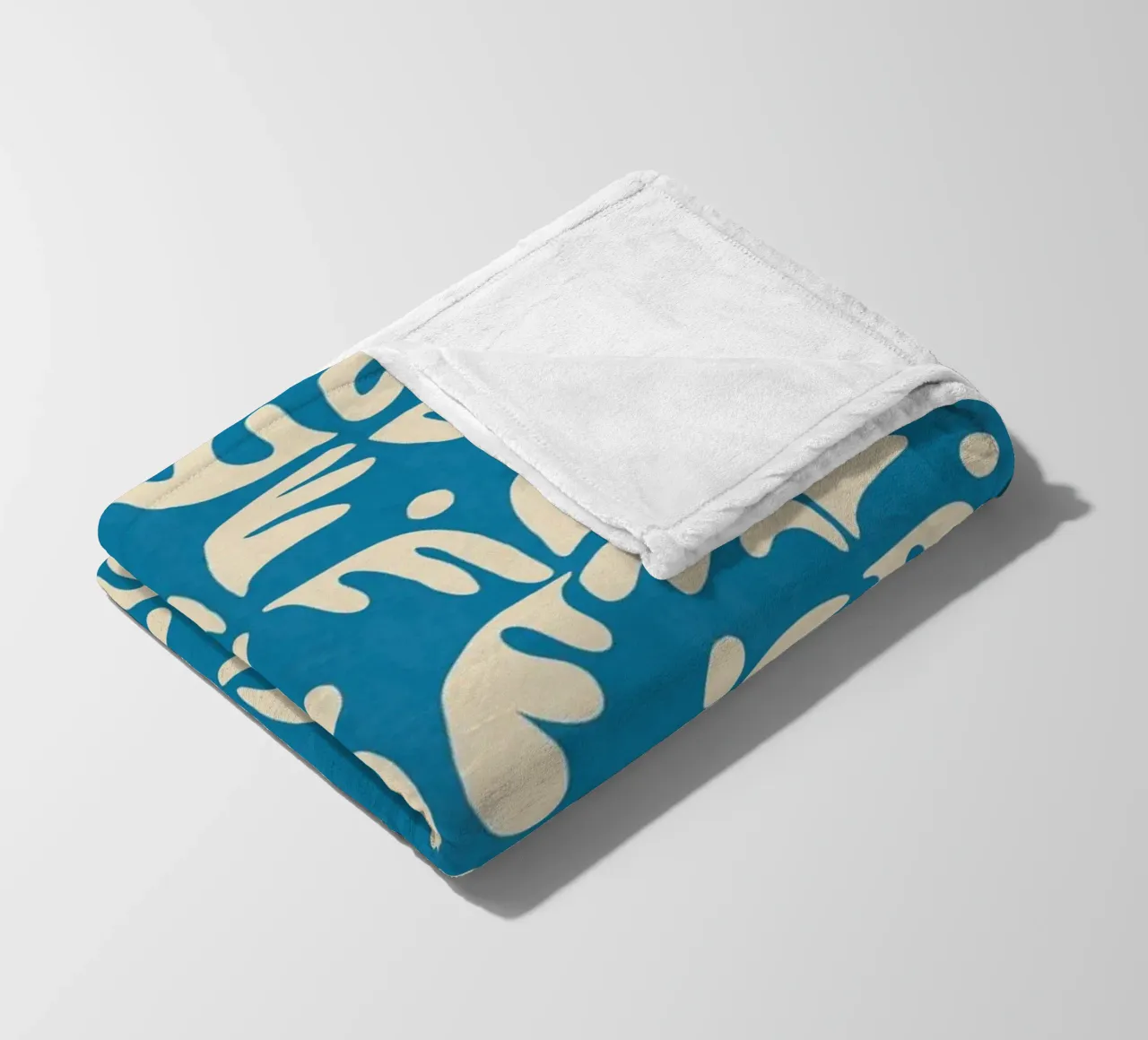 Cyano Pattern No 04 fleecedeken van treechild