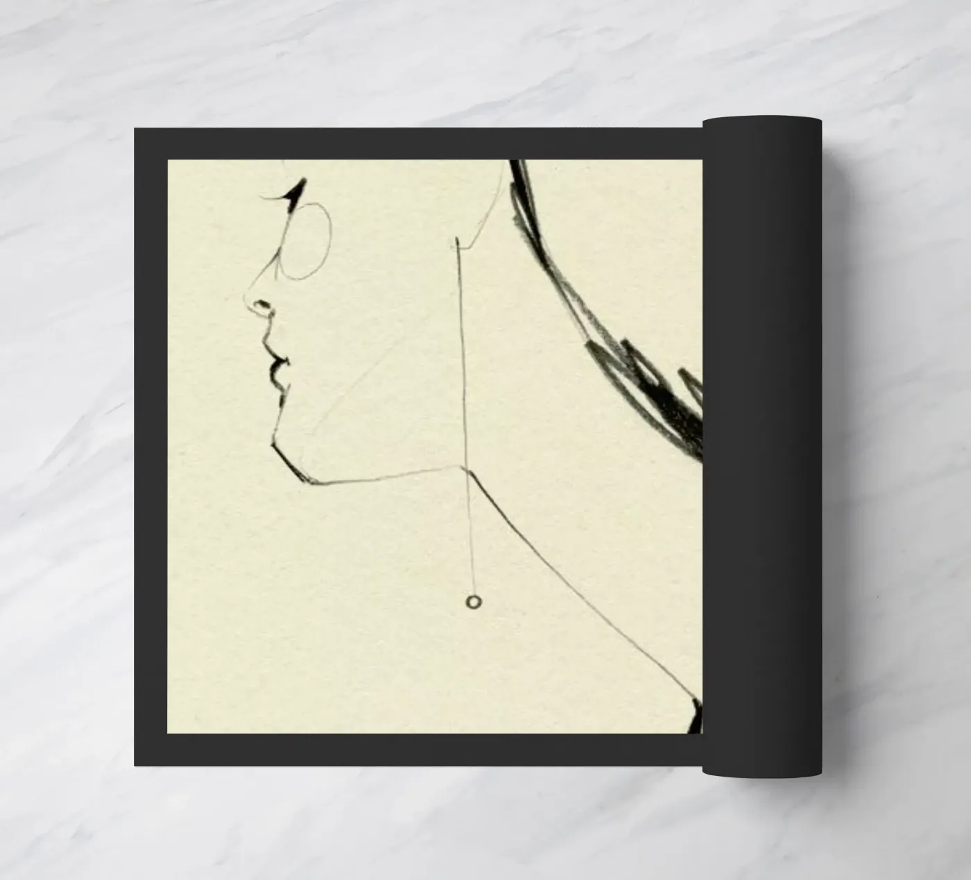 Pearl Fußmatte von Ekaterina Koroleva