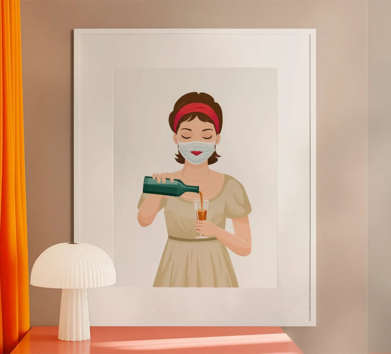 Champagne Pour Poise poster da Haven Fantasy
