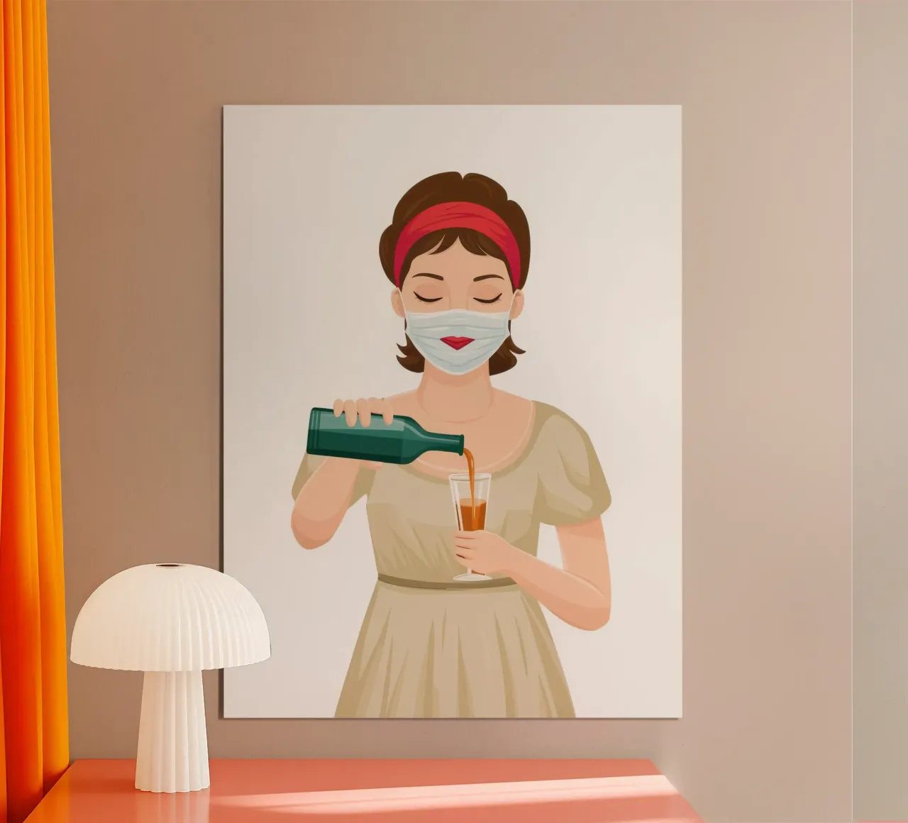 Champagne Pour Poise poster da Haven Fantasy