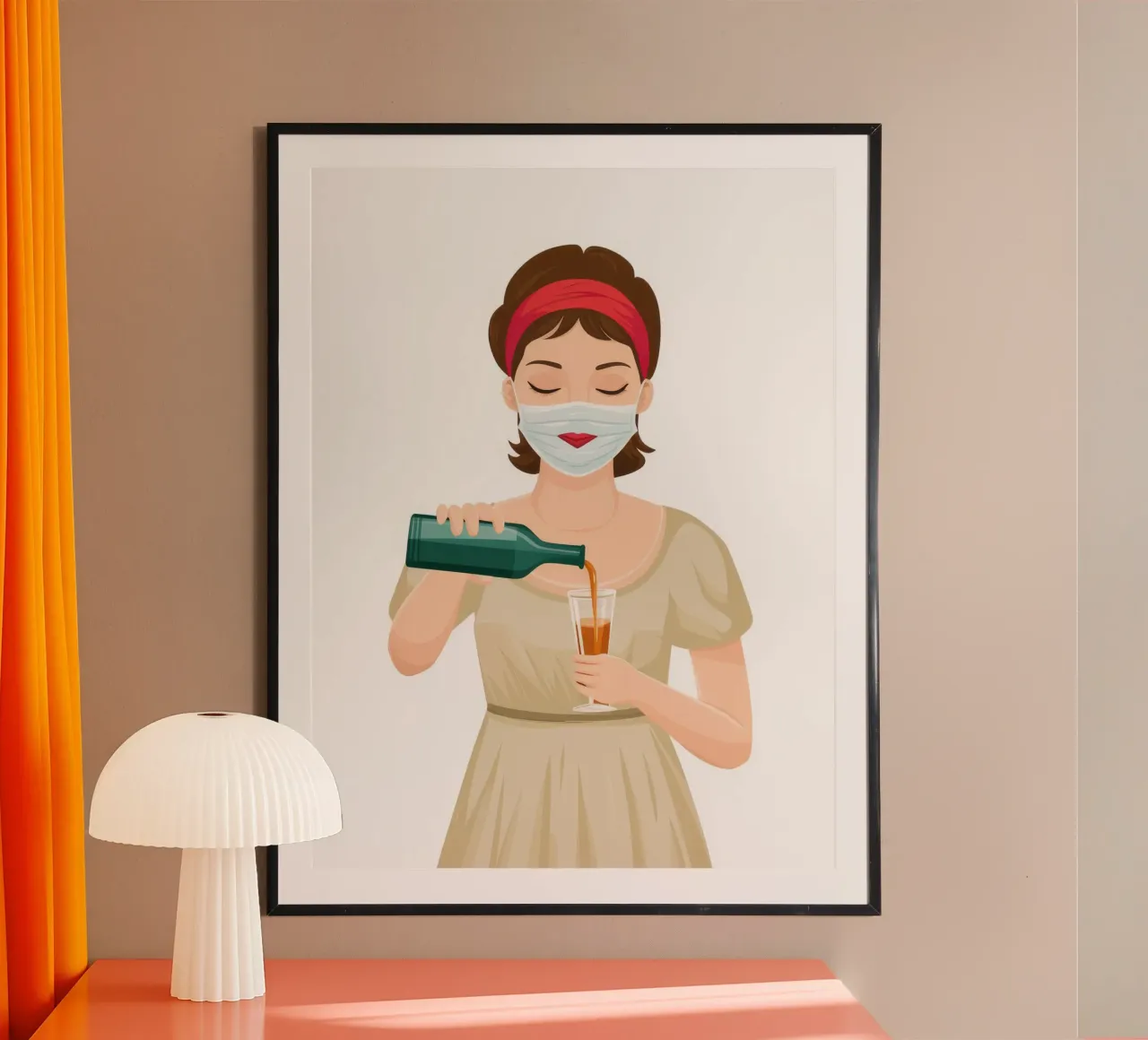Champagne Pour Poise poster da Haven Fantasy