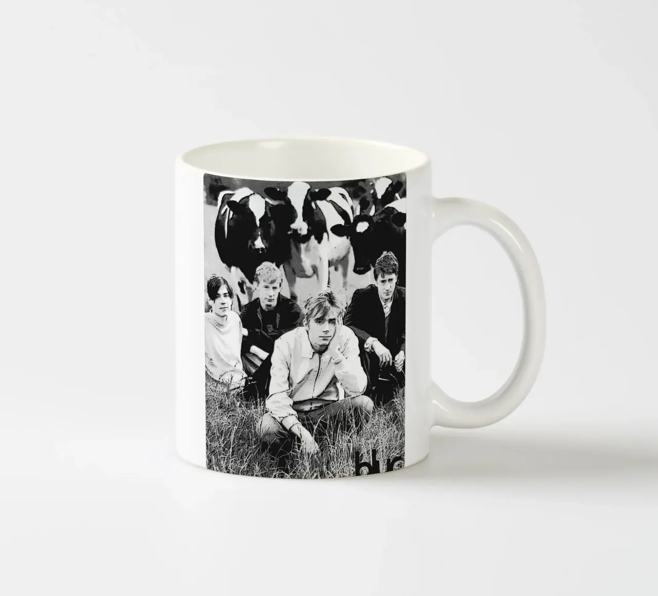 sfocatura della band art tazza in ceramica da vanhesling