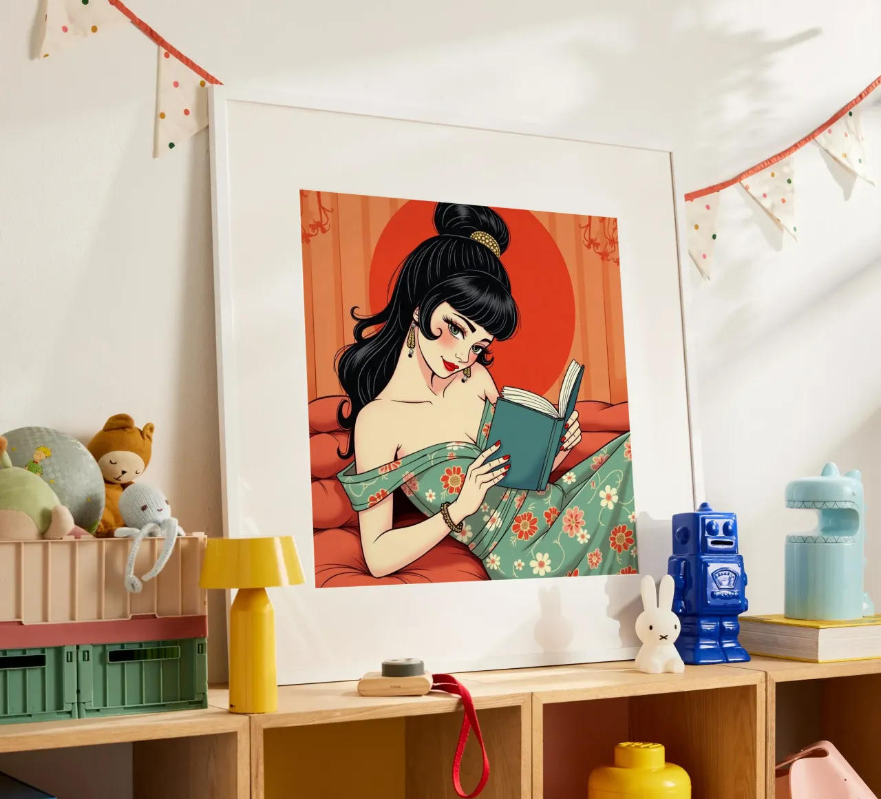 Japanese Goddess poster by van hellen