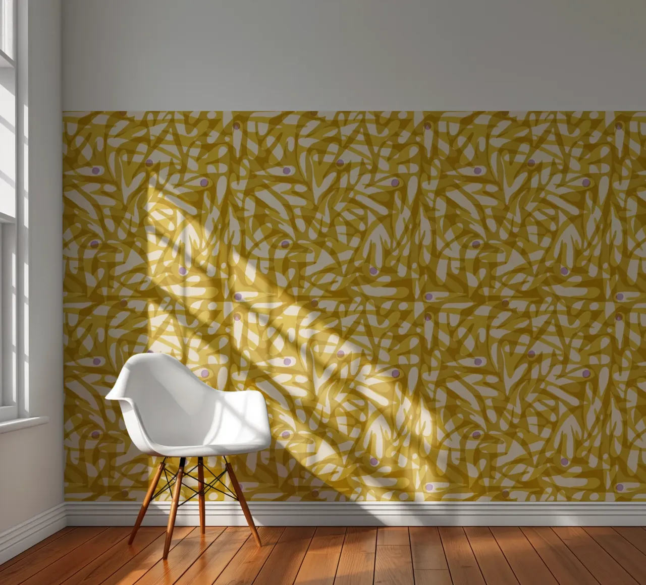 Cyano Pattern No 05 papel para pared de treechild