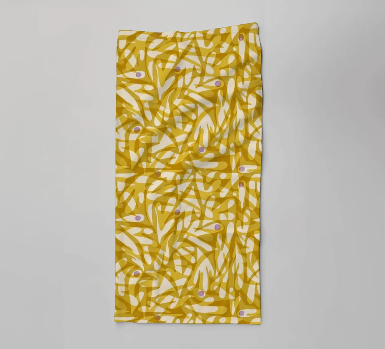 Cyano Pattern No 05 towel by treechild