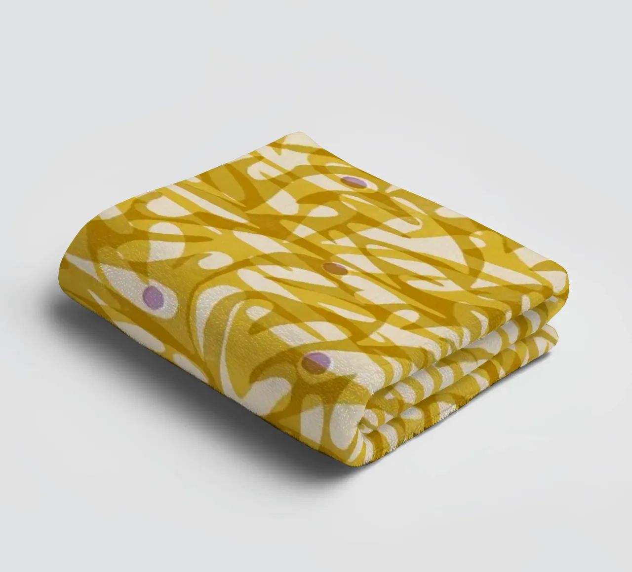 Cyano Pattern No 05 towel by treechild