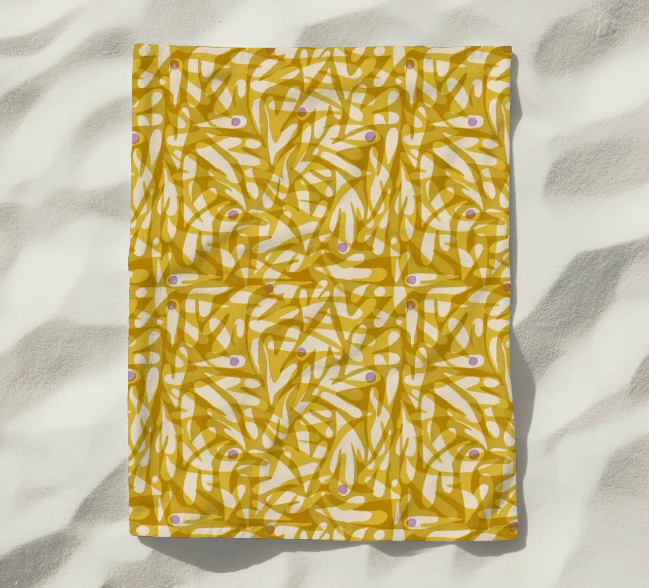 Cyano Pattern No 05 telo mare da treechild