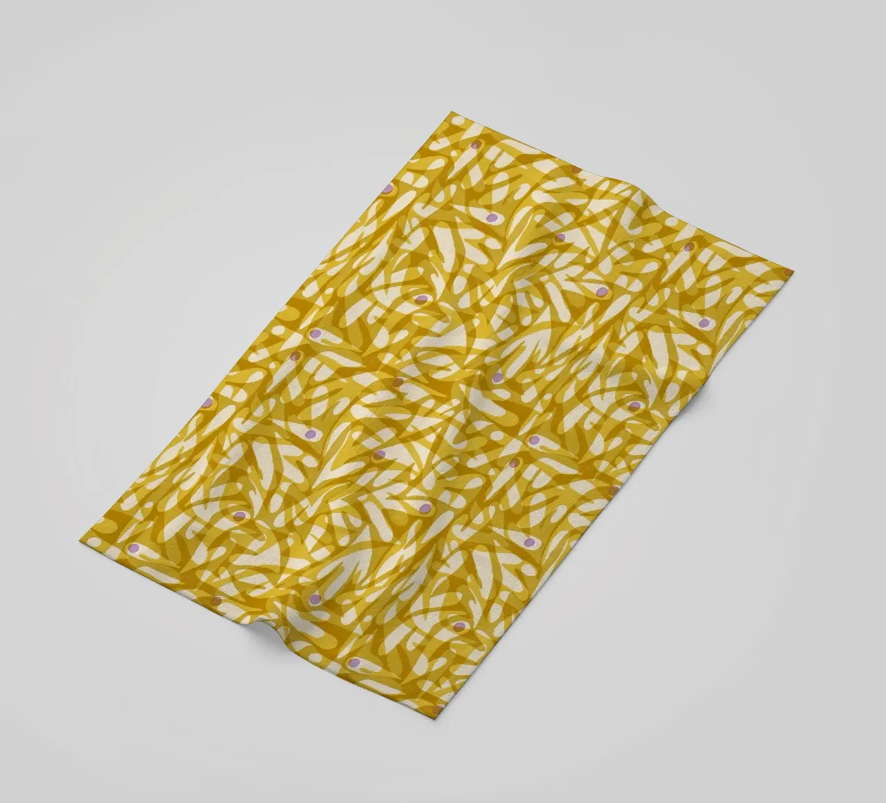 Cyano Pattern No 05 telo mare da treechild