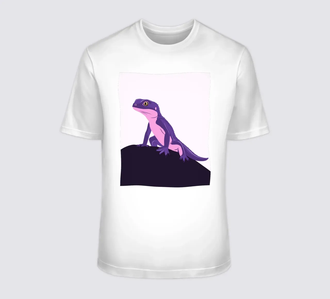 lucertola selvatica t-shirt da animal story home