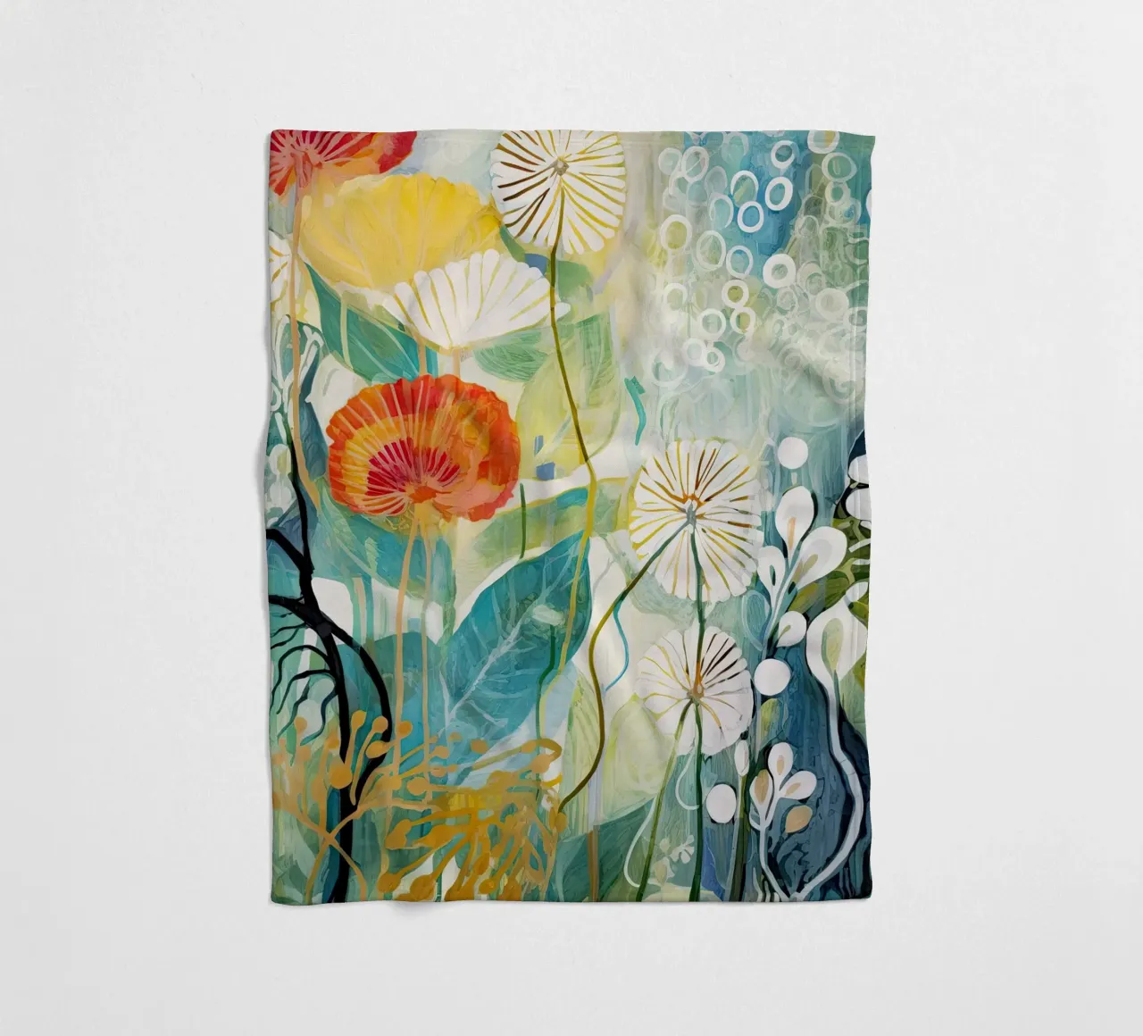 Wall-art by Imagine fleece blanket by Imagine