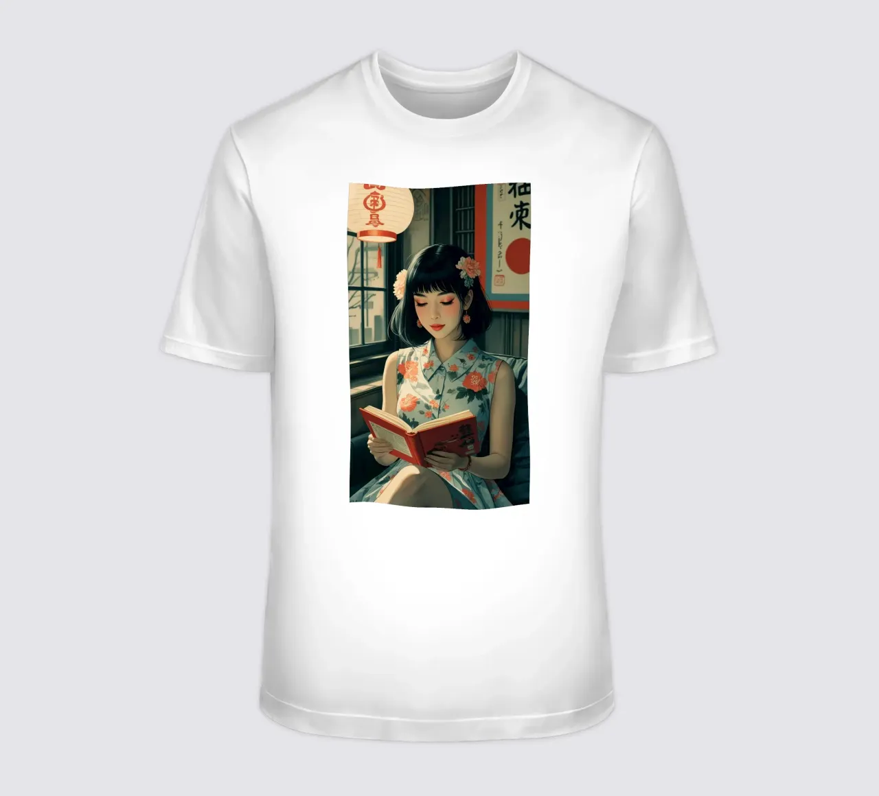 Japanese Goddess t-shirt by van hellen