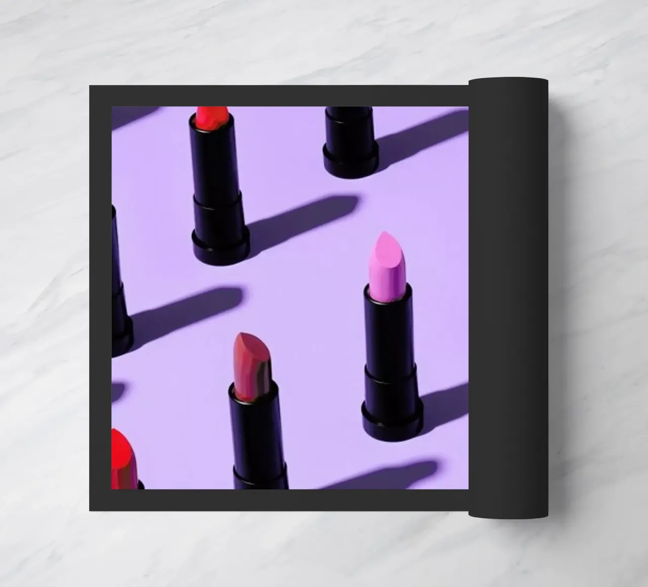 Lipstick doormat by Kyla Elaine