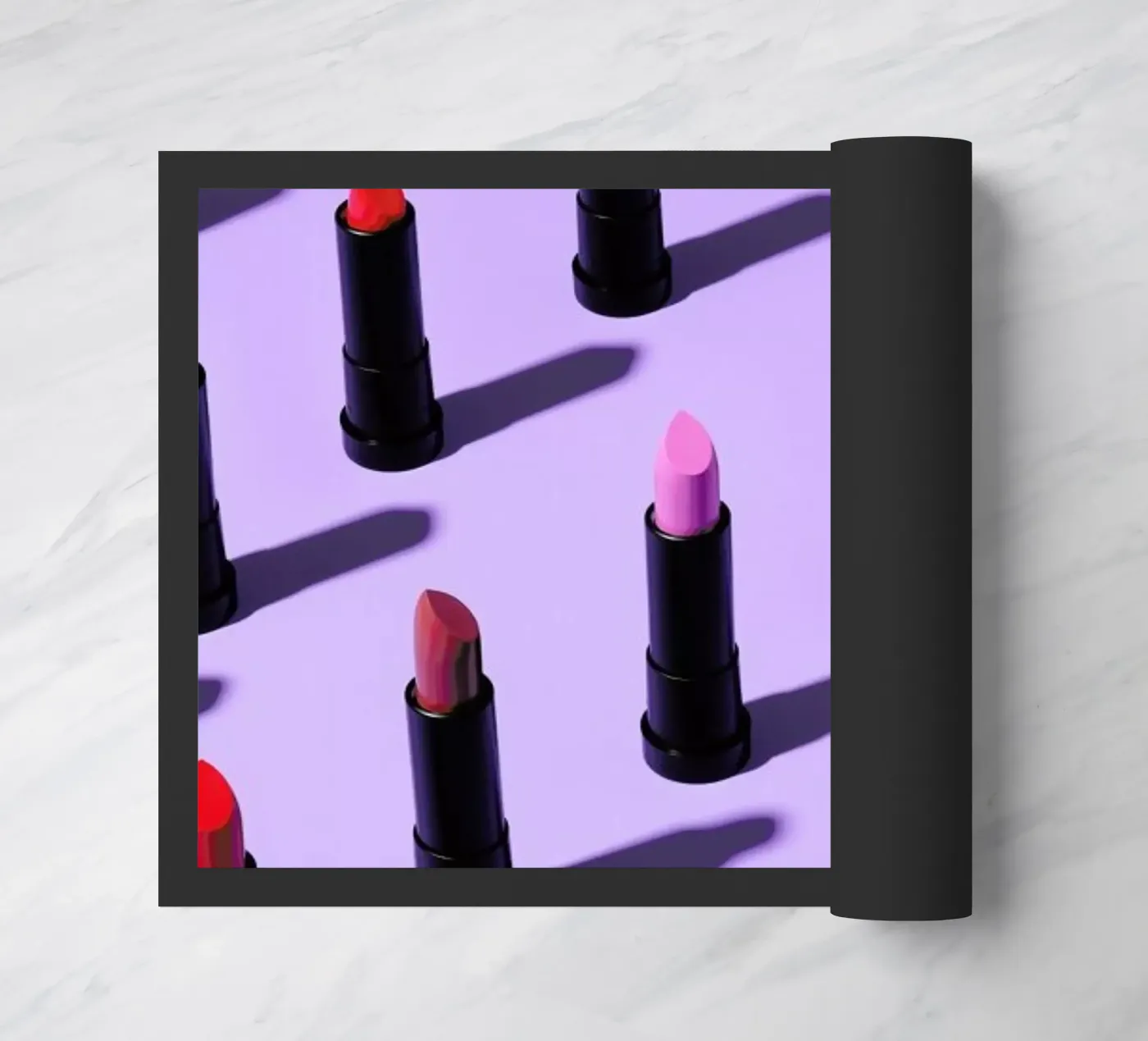 Lipstick Fußmatte von Kyla Elaine