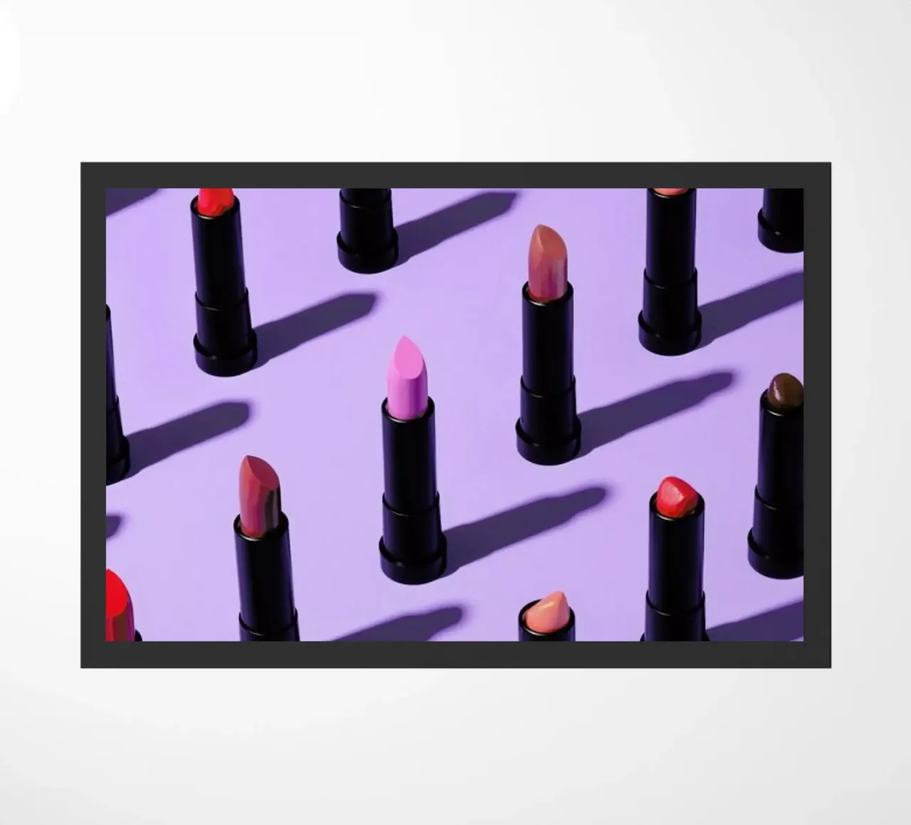 Lipstick doormat by Kyla Elaine
