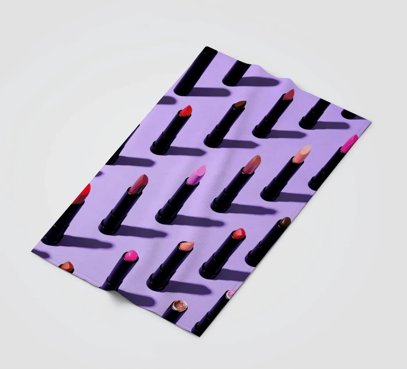 Lipstick Fleecedecke von Kyla Elaine