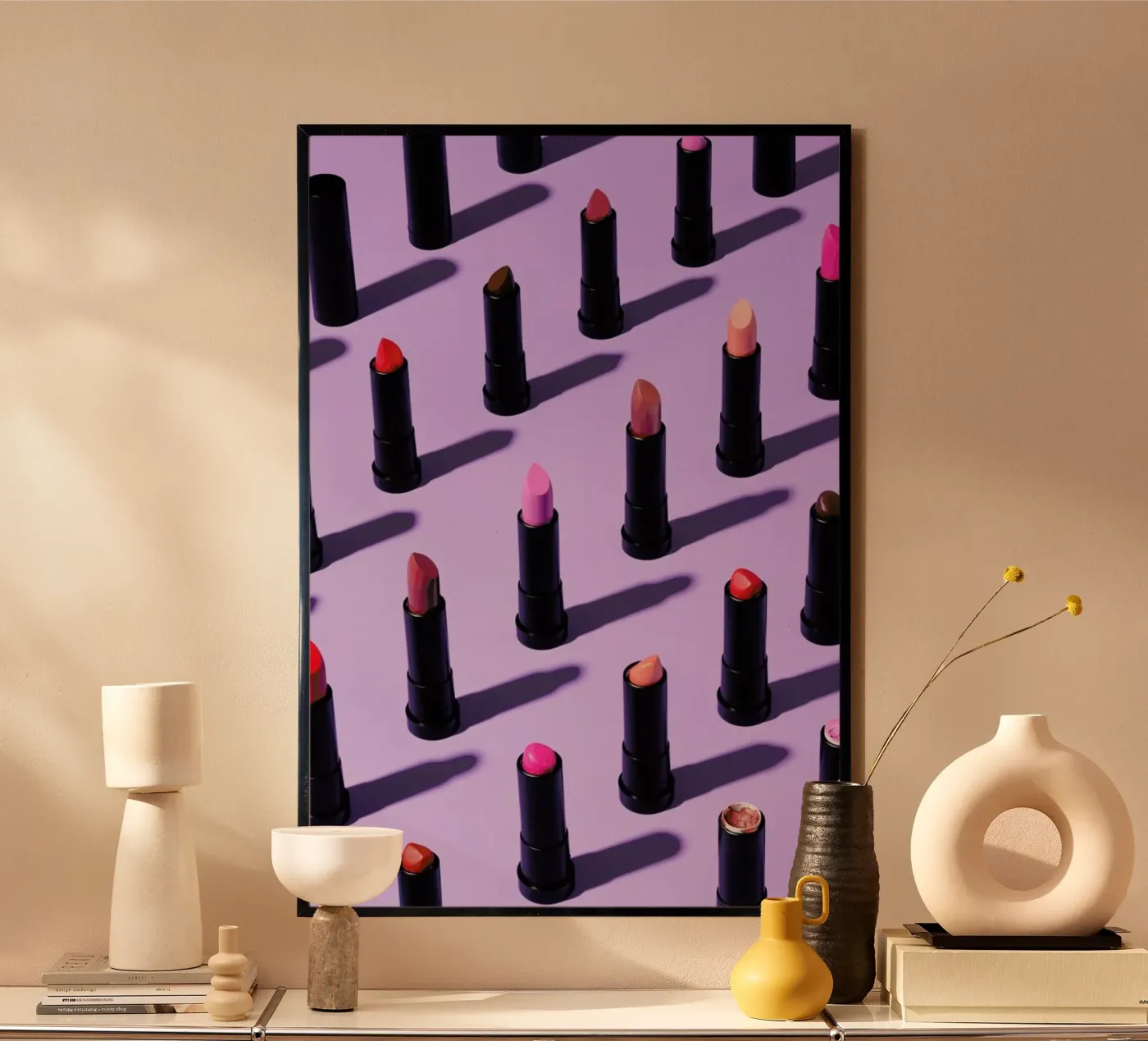 Lipstick poster van Kyla Elaine