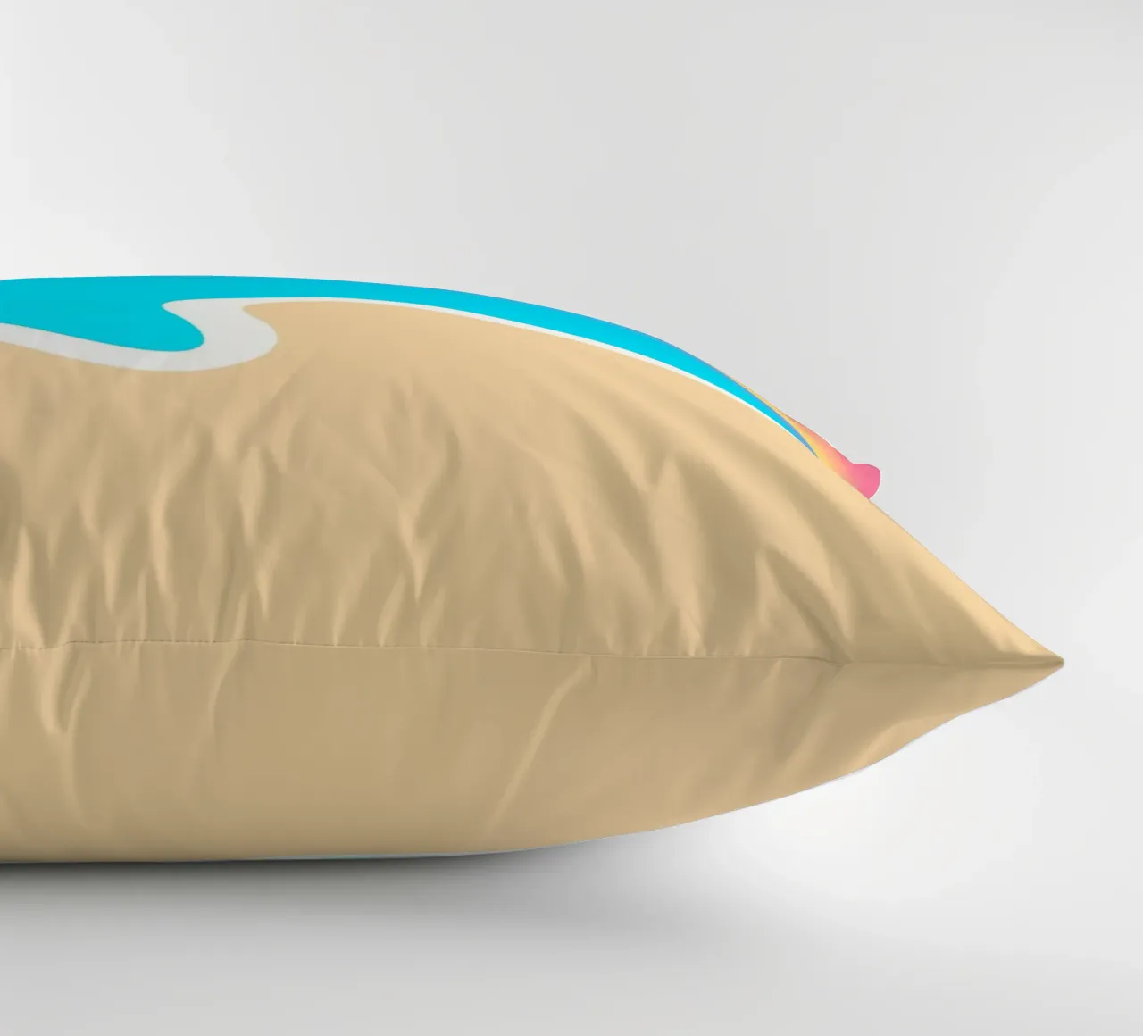 paesaggio crepuscolare oceano cuscino da pastel color shape