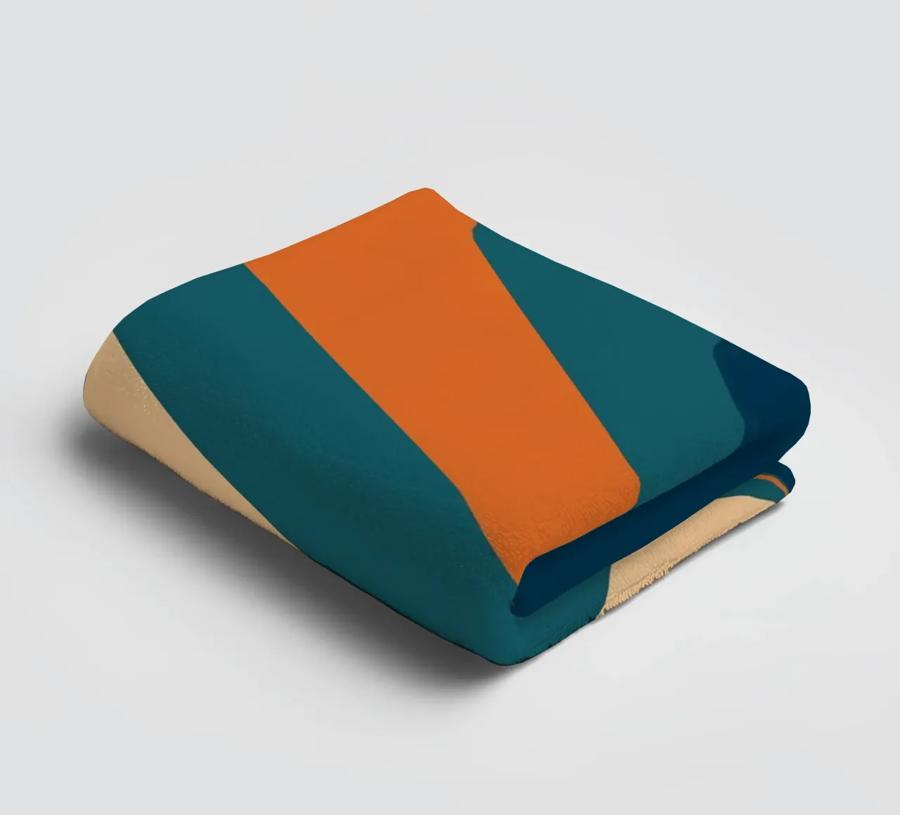 golf die door gebogen lijnen stroomt badhanddoek van pastel color shape