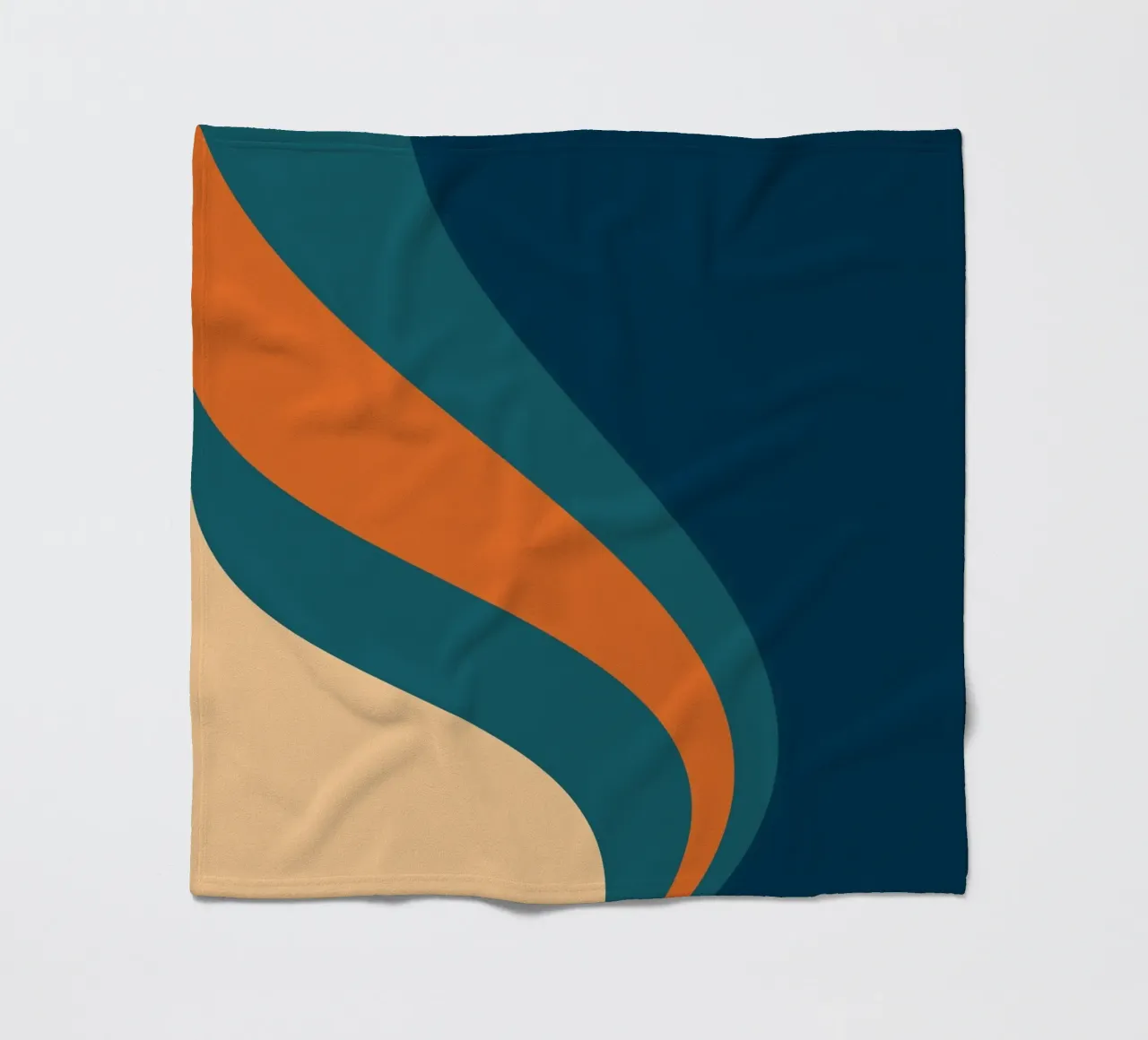 onda che scorre per linee curve coperta in pile da pastel color shape