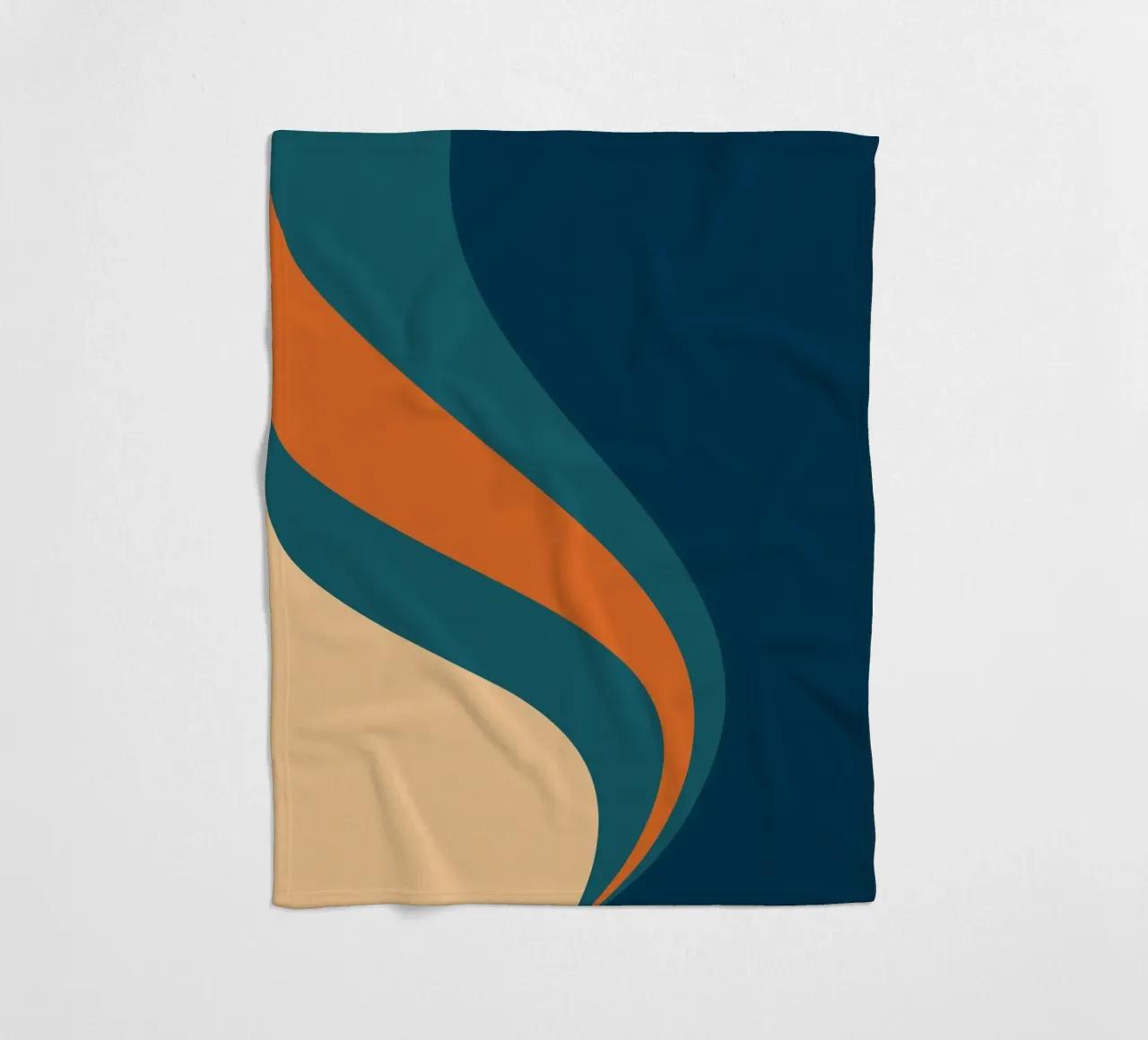 onda che scorre per linee curve coperta in pile da pastel color shape