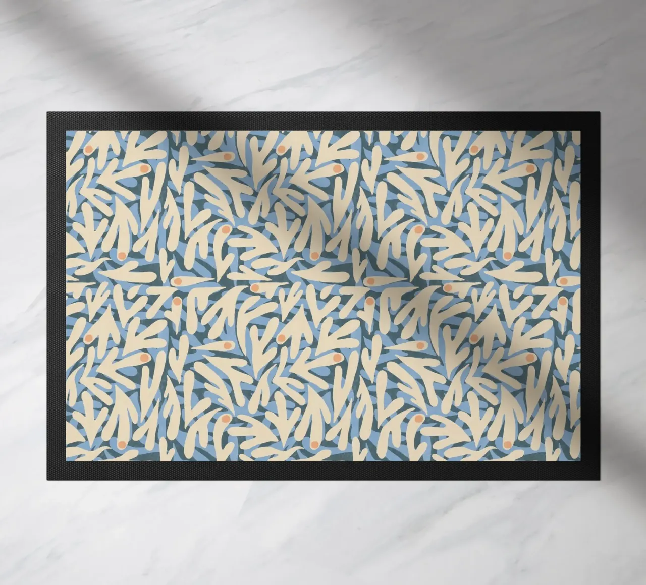 Cyano Pattern No 06 doormat by treechild