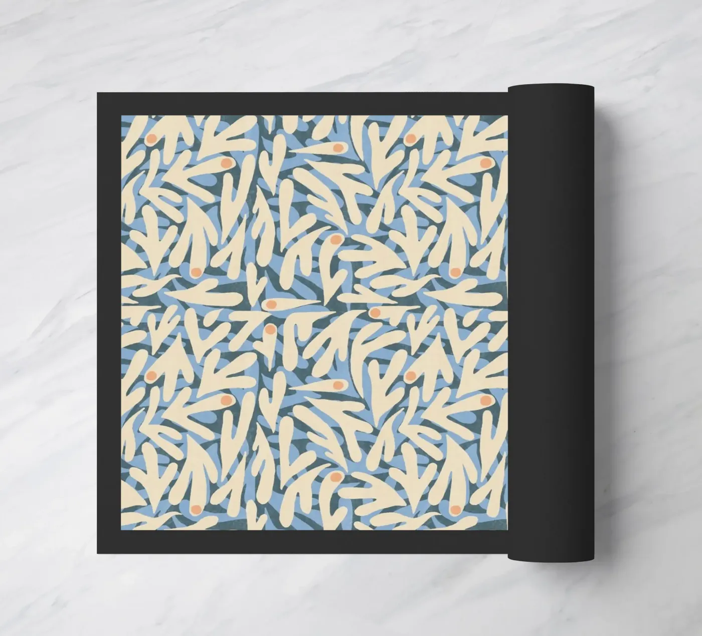 Cyano Pattern No 06 deurmat van treechild