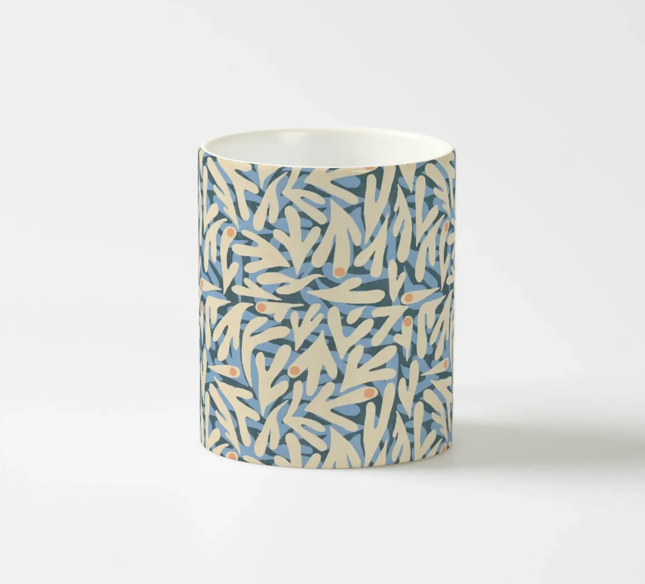 Cyano Pattern No 06 mug en céramique de treechild