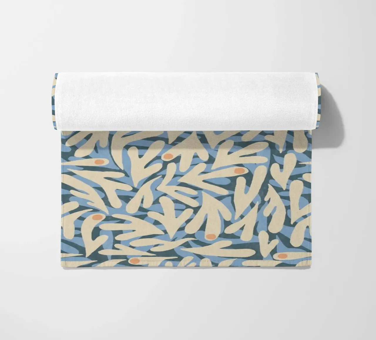 Cyano Pattern No 06 telo mare da treechild