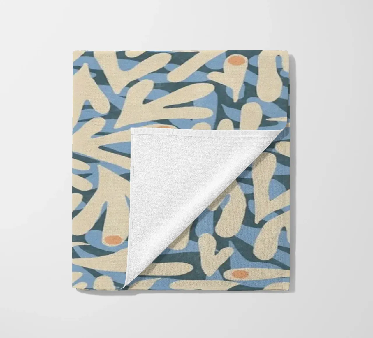 Cyano Pattern No 06 telo mare da treechild