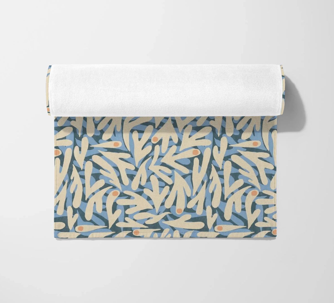 Cyano Pattern No 06 telo mare da treechild