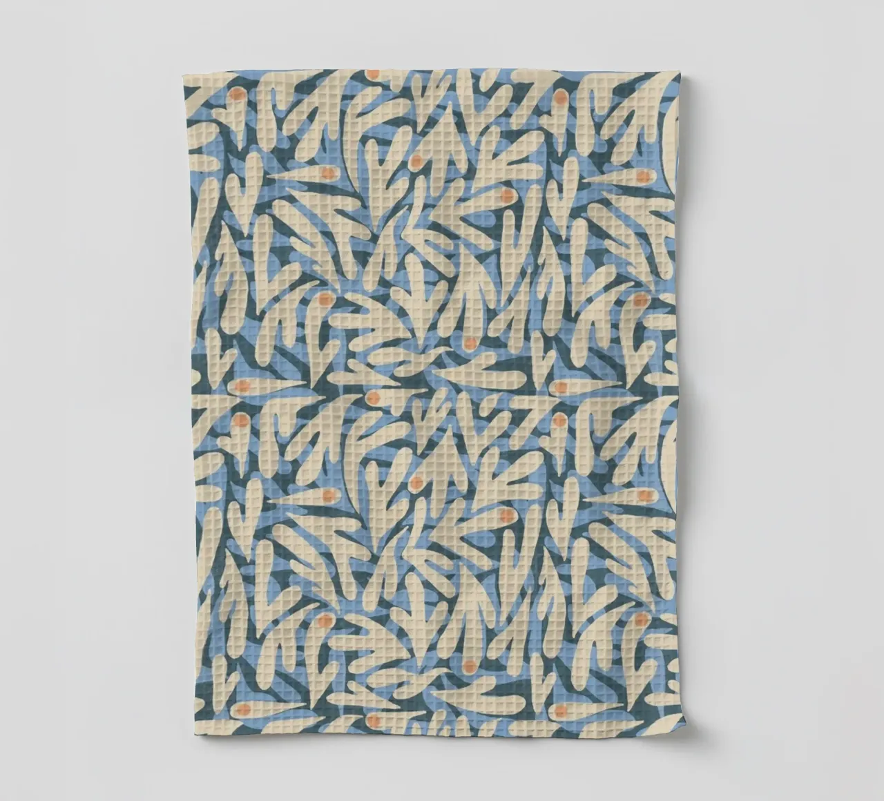 Cyano Pattern No 06 torchon de treechild