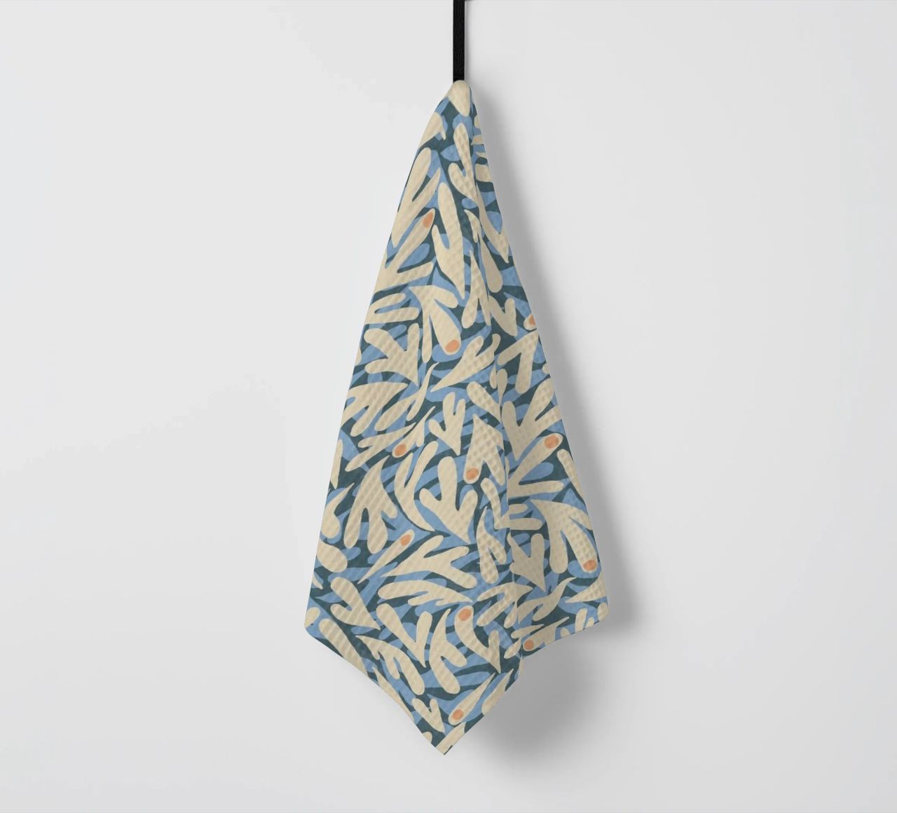 Cyano Pattern No 06 canovaccio da cucina da treechild