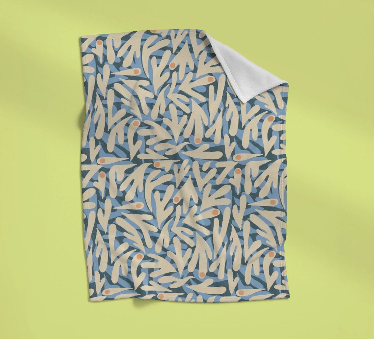 Cyano Pattern No 06 coperta in pile da treechild