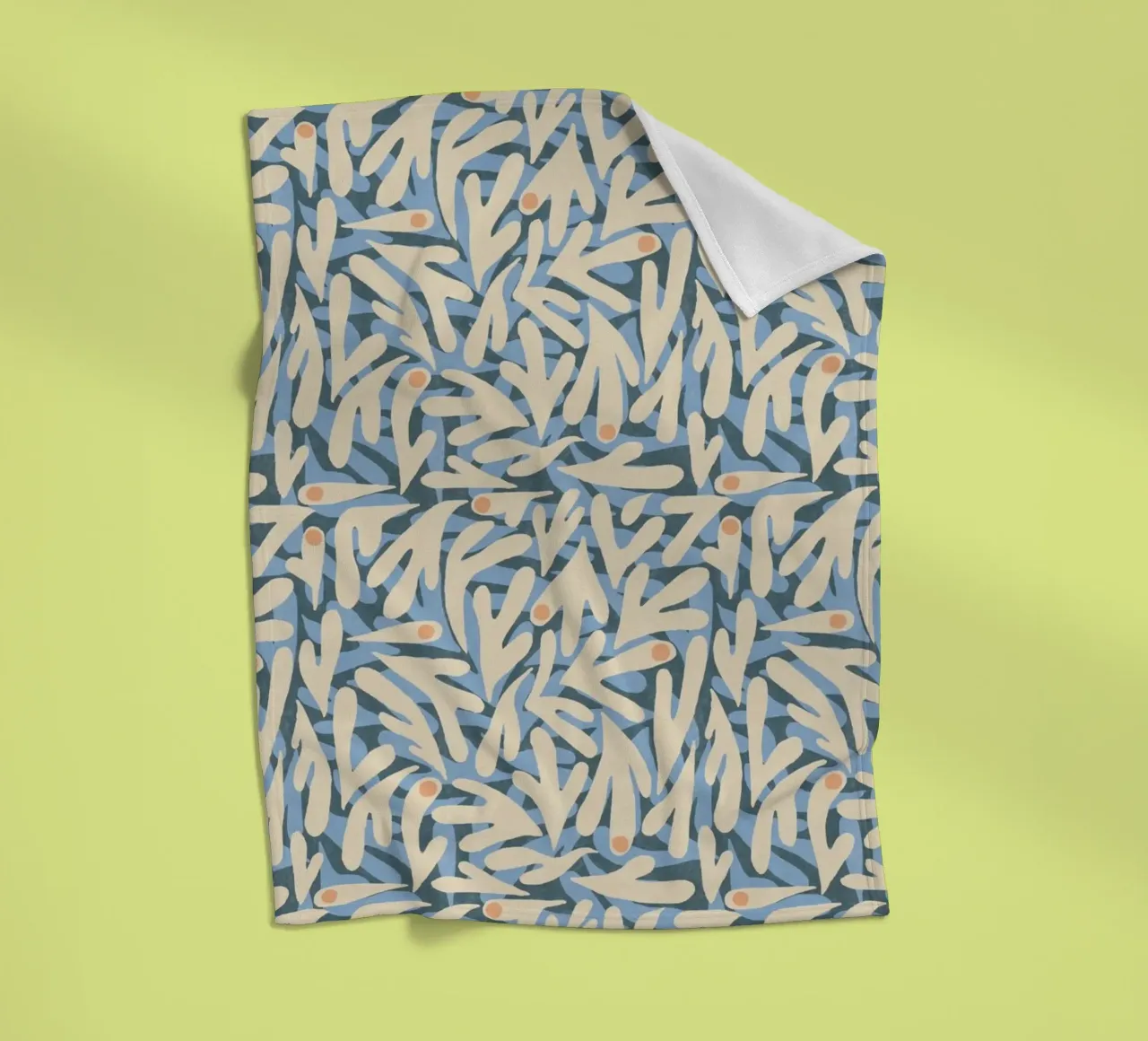 Cyano Pattern No 06 coperta in pile da treechild