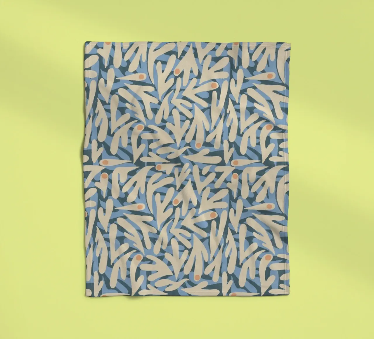 Cyano Pattern No 06 coperta in pile da treechild