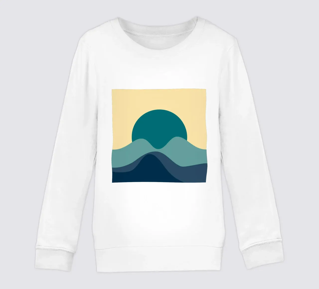 forme geometriche del crepuscolo felpa bambino da pastel color shape