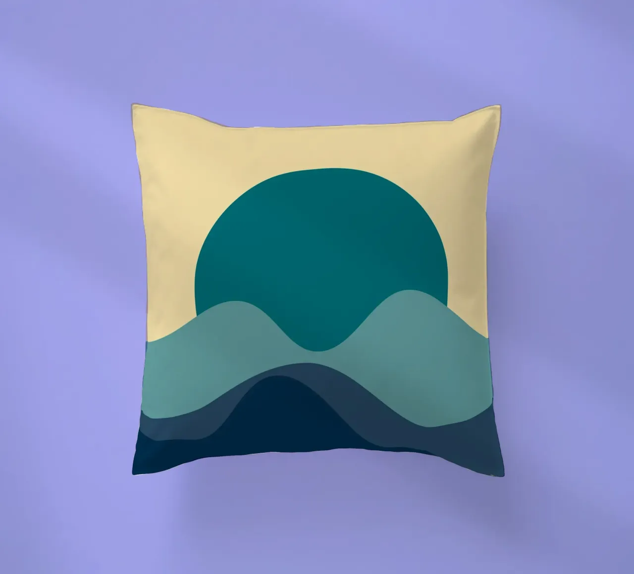 forme geometriche del crepuscolo cuscino da pastel color shape