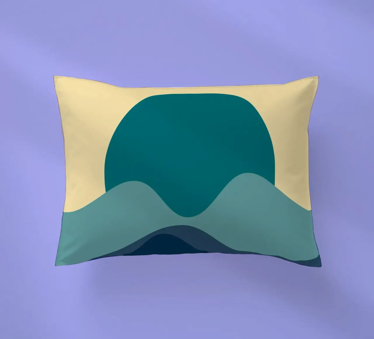forme geometriche del crepuscolo cuscino da pastel color shape