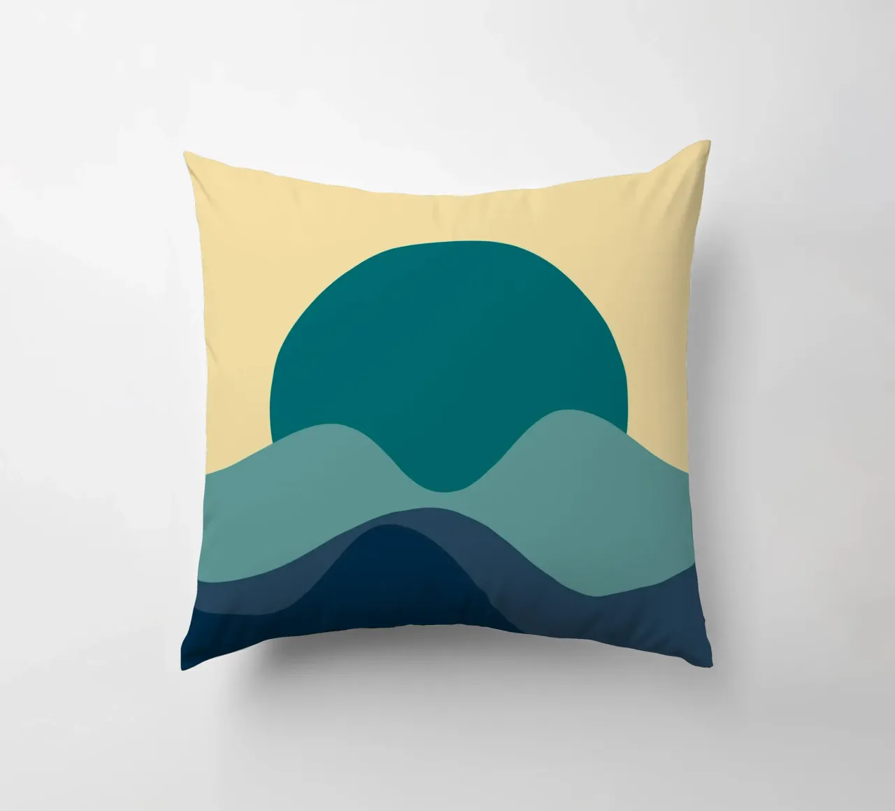 forme geometriche del crepuscolo cuscino da pastel color shape