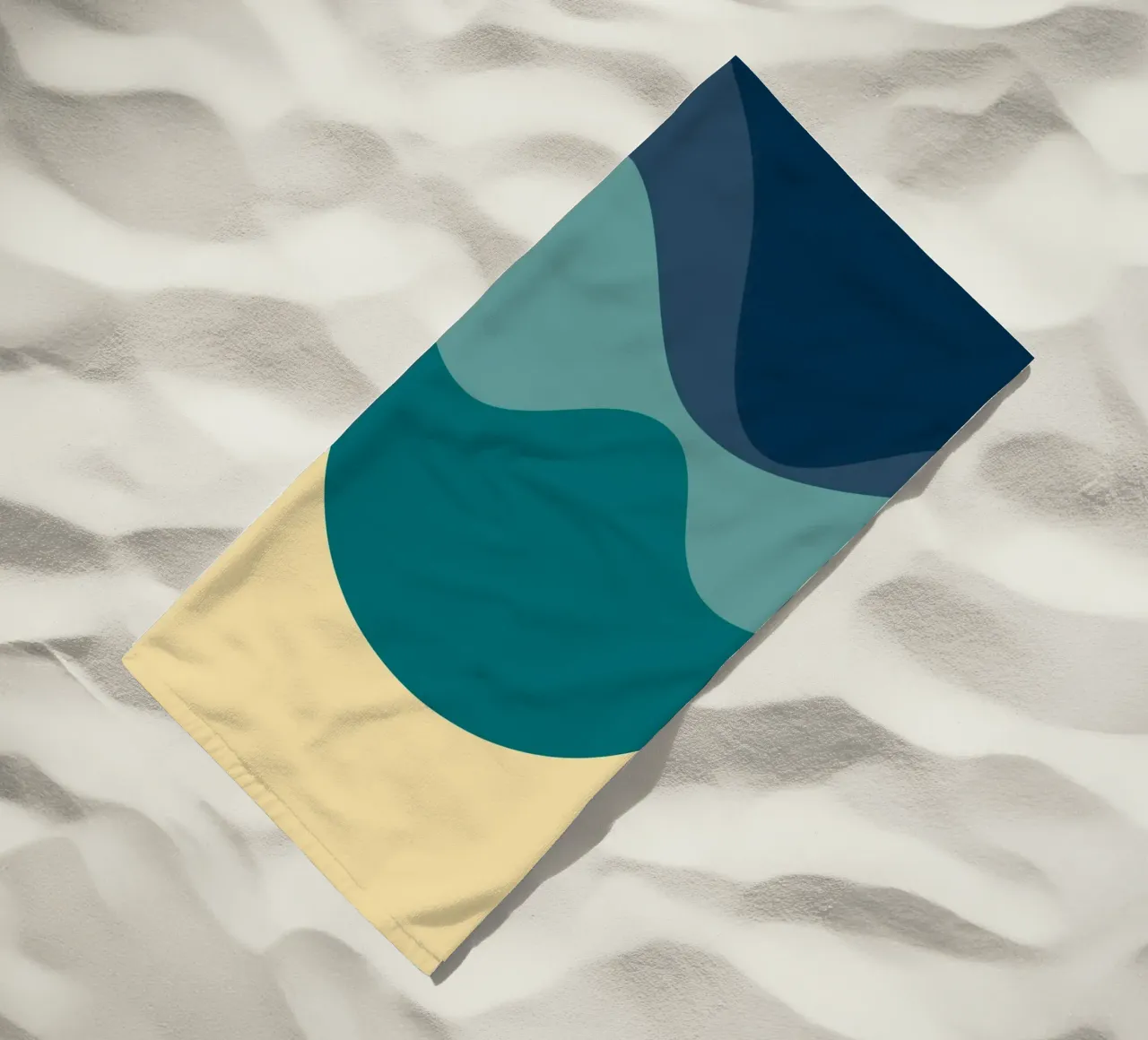 forme geometriche del crepuscolo telo mare da pastel color shape