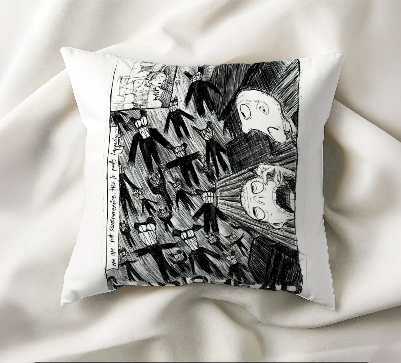 Radiohead - Scribble cuscino da williamsshop