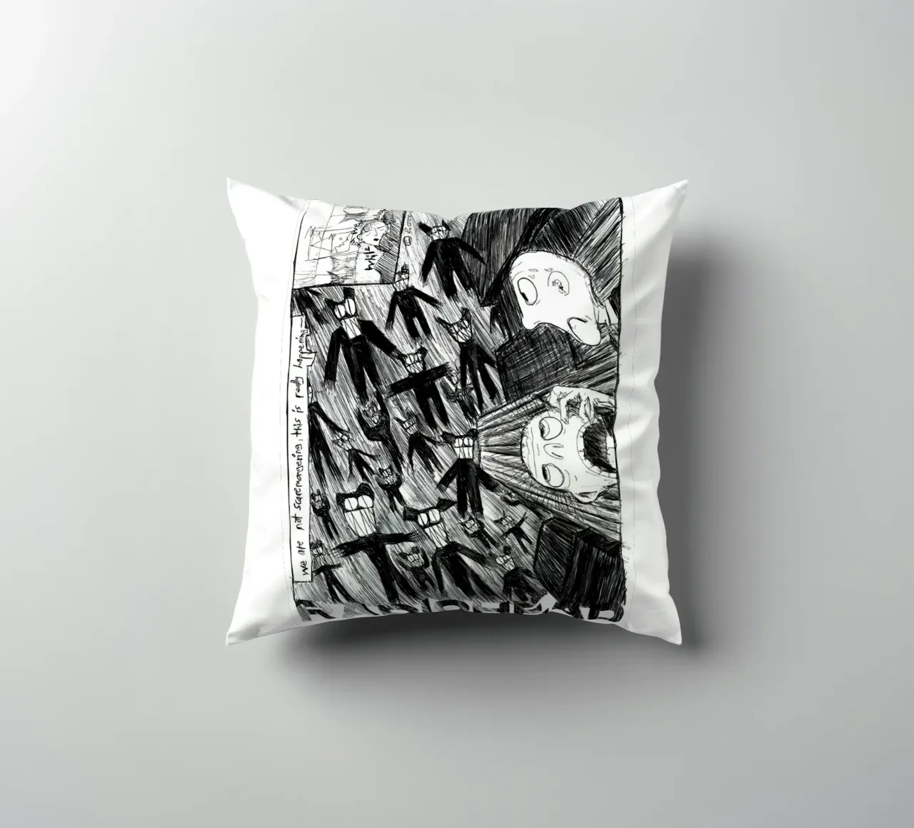 Radiohead - Scribble cuscino da williamsshop
