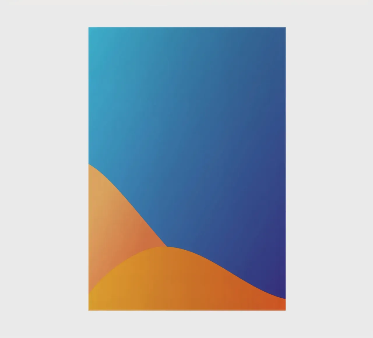 gradient color transitions notebook by pastel color shape