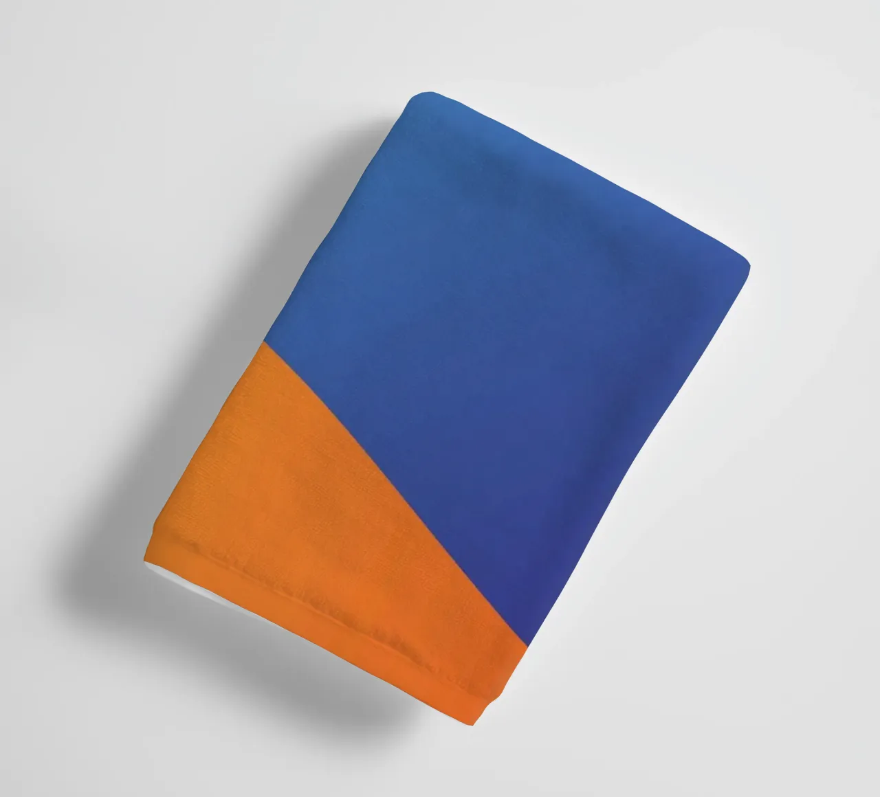gradient color transitions towel by pastel color shape