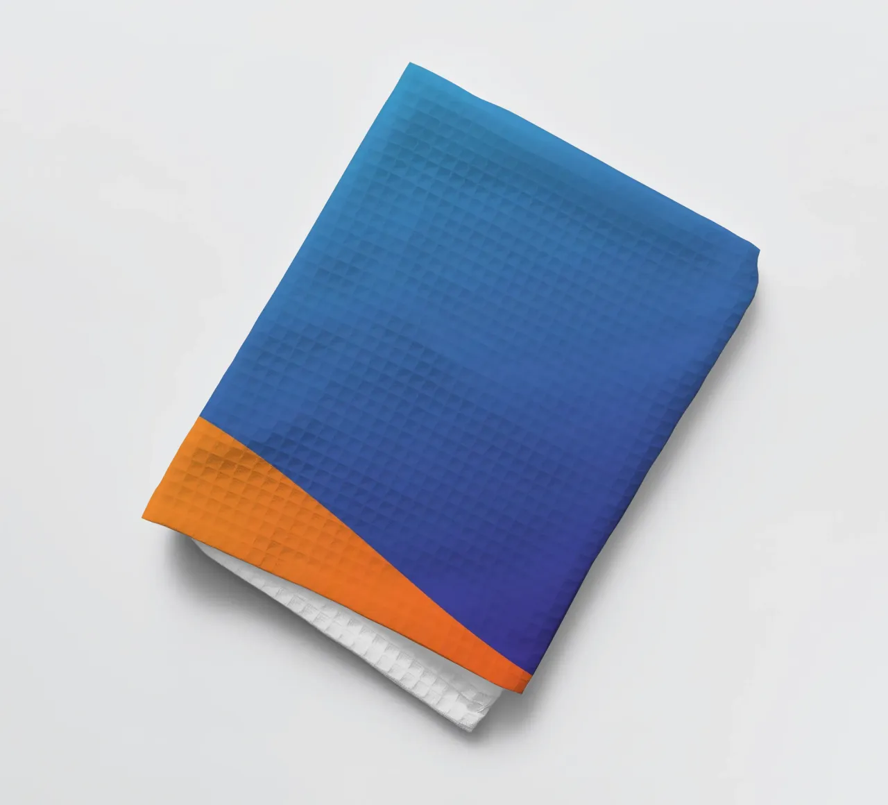 gradient color transitions tea towel by pastel color shape